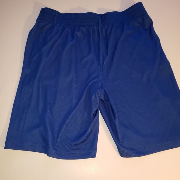 GAP Fit Mens Athletic Blue Swim Shorts Trunks Size L 35 37 Adj. Waist Mesh - Picture 2 of 5